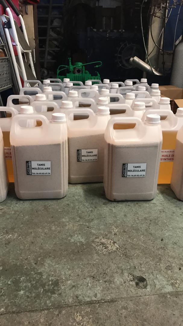 Bidons de tamis moléculaire Marseille