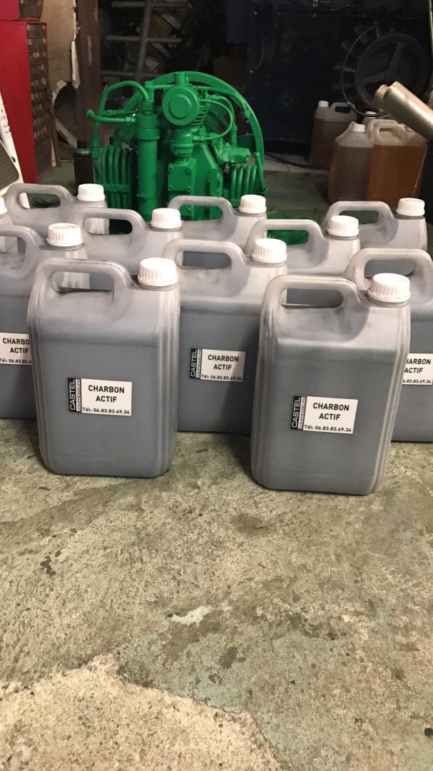 Bidons de charbon actif Marseille