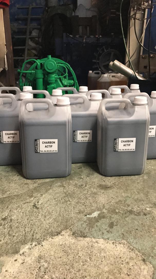Bidons de charbon actif Marseille