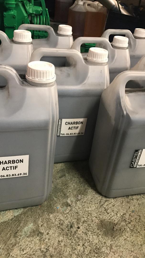 Bidons de charbon actif Marseille