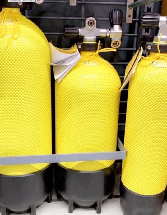 Professionnels de bouteille de plongée Marseille